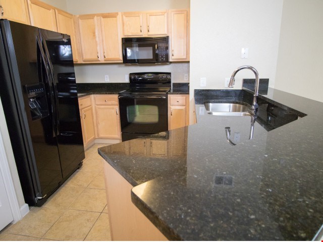 Upgraded Granite Countertops and Modern Appliances