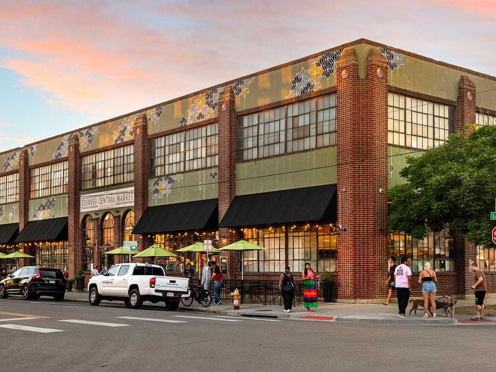 Located one block from Larimer St.