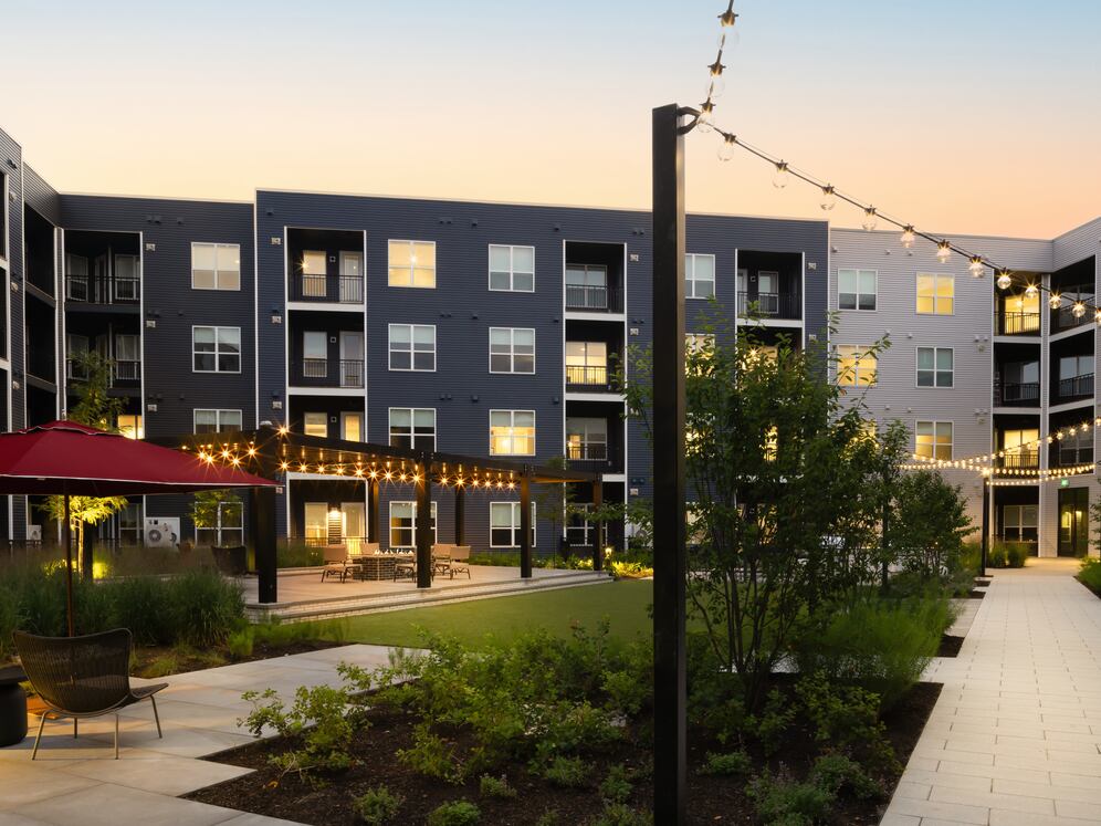 Building 100 Courtyard