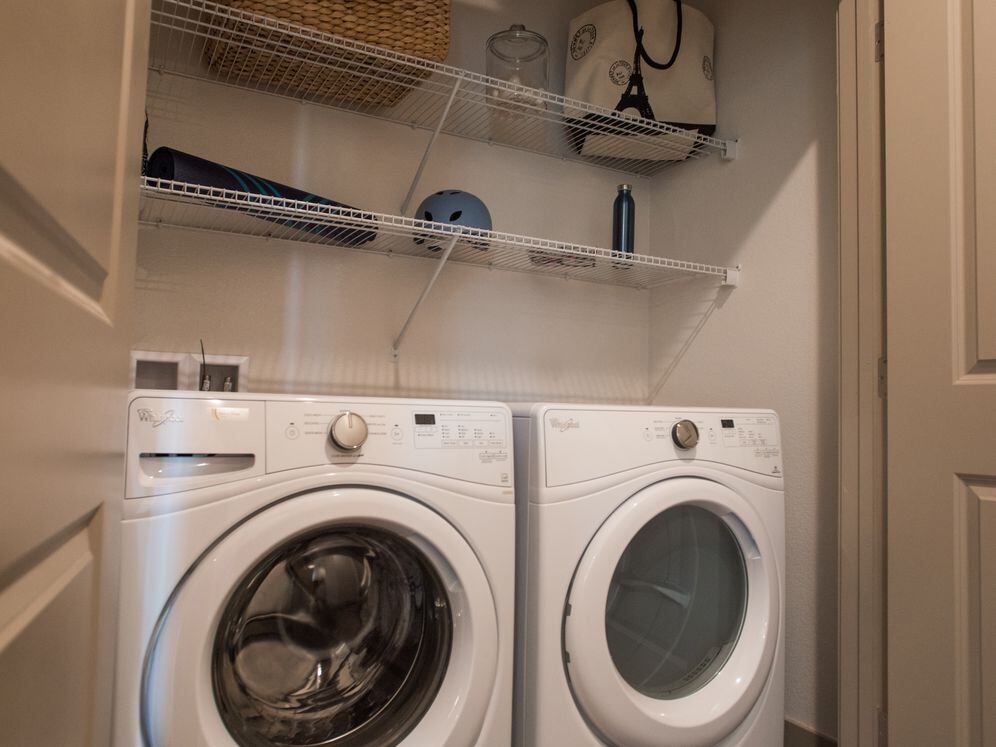 In-unit washer and dryer