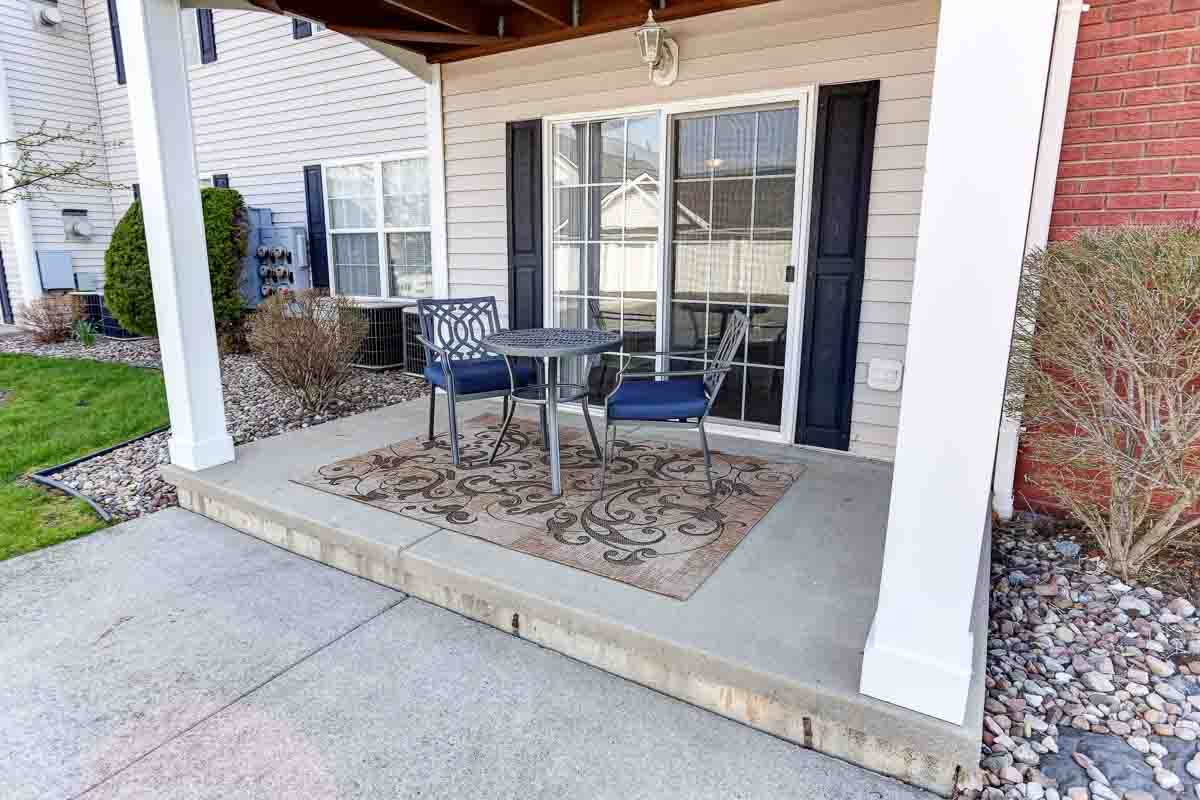 Private Patios and Balconies