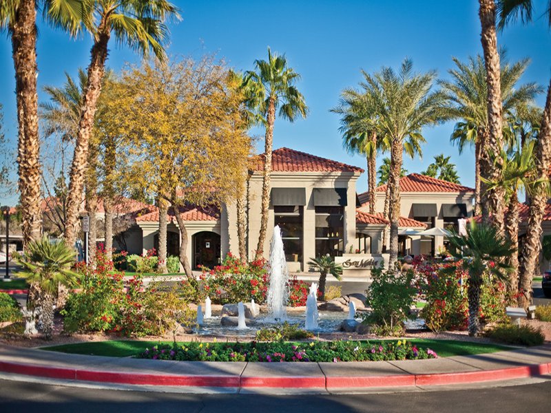 Water features throughout the community