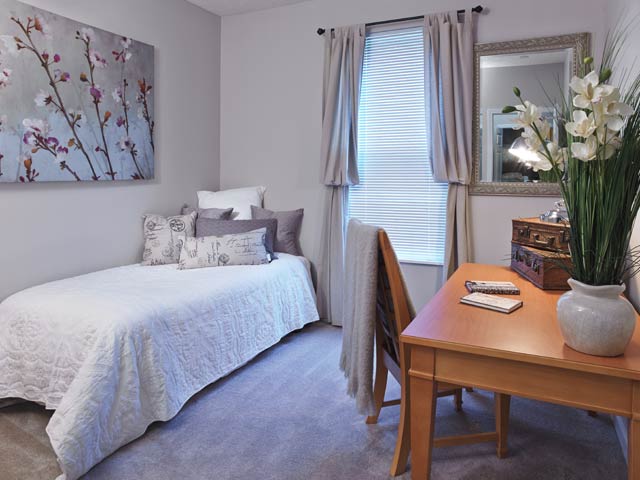 Berkley Manor Model Bedroom