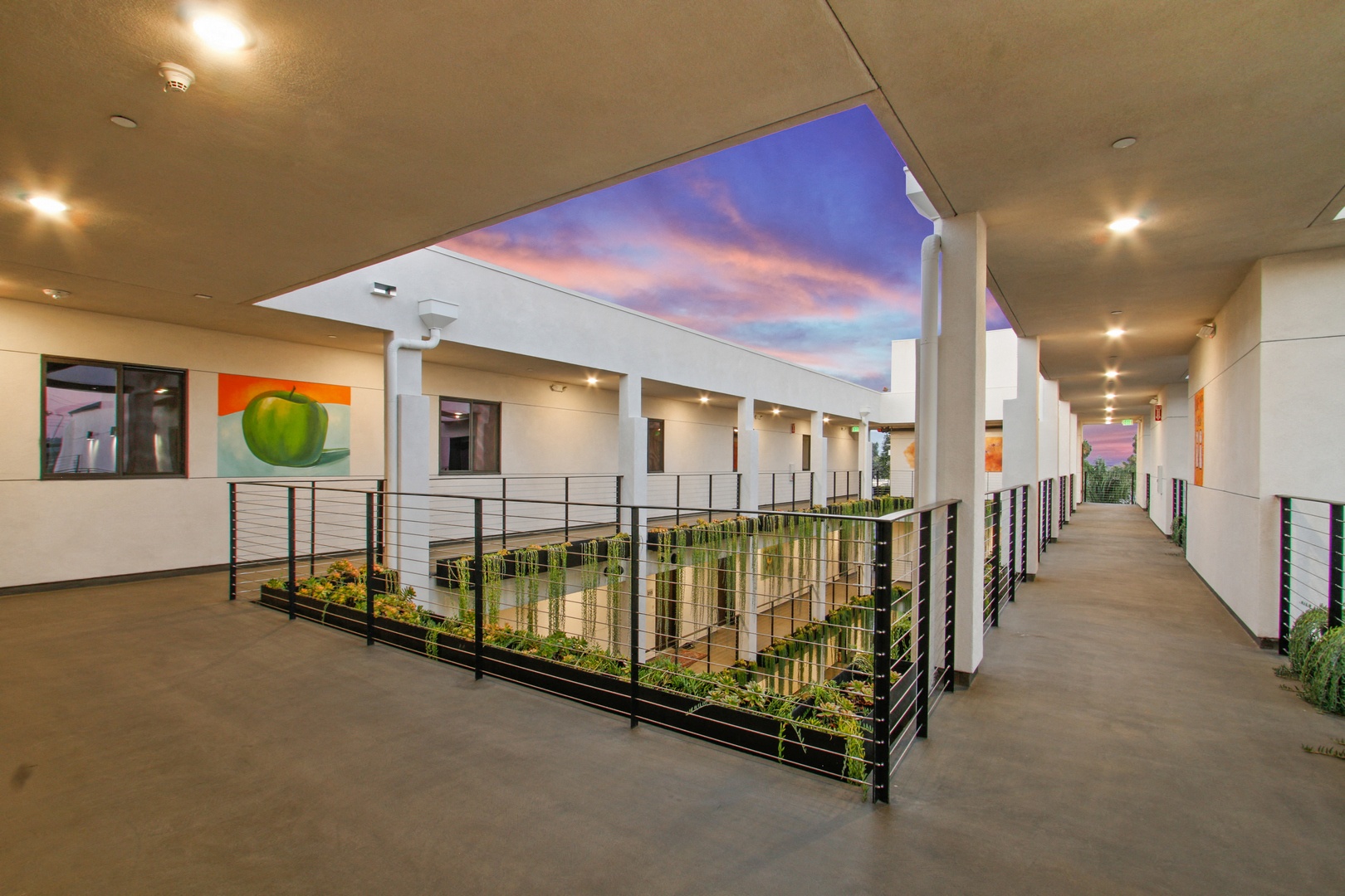 Open Air Hallways