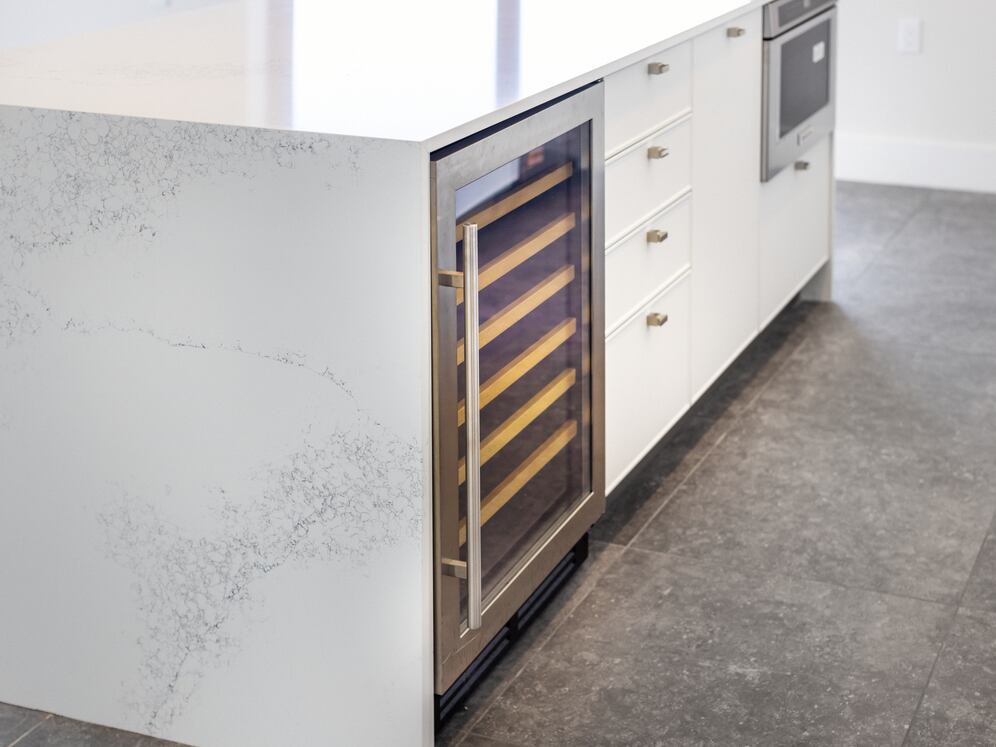 Signature Collection kitchen with wine fridge