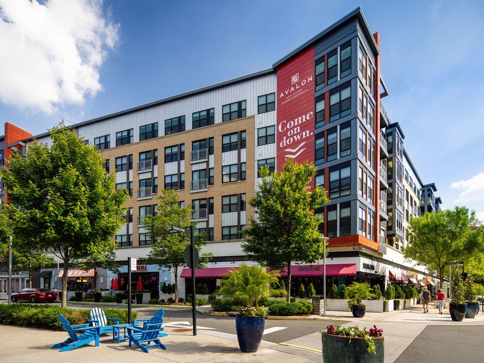 Building exterior and retail