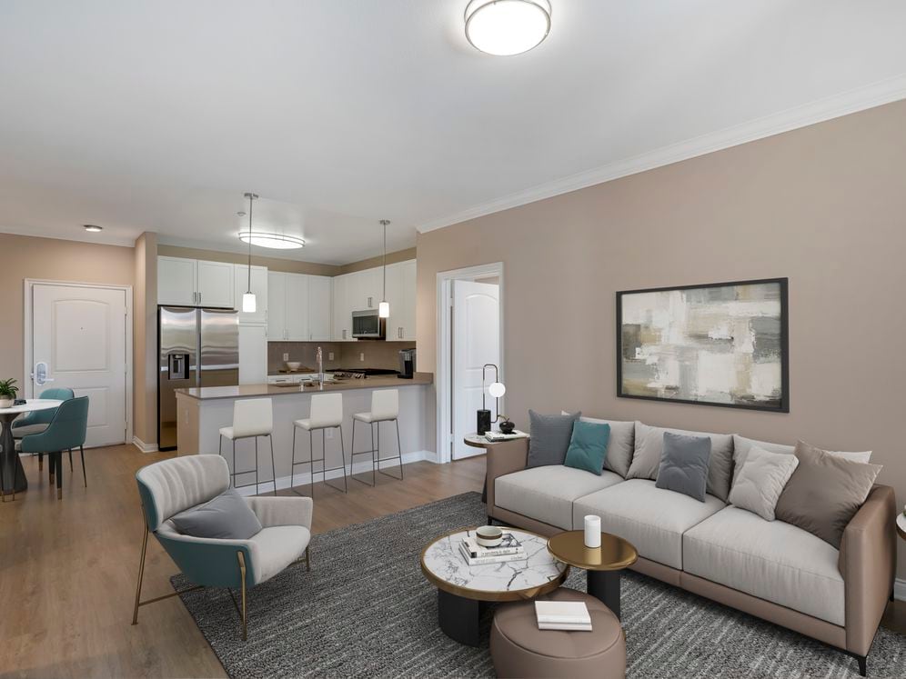 Phase I Renovated Package I Living Room