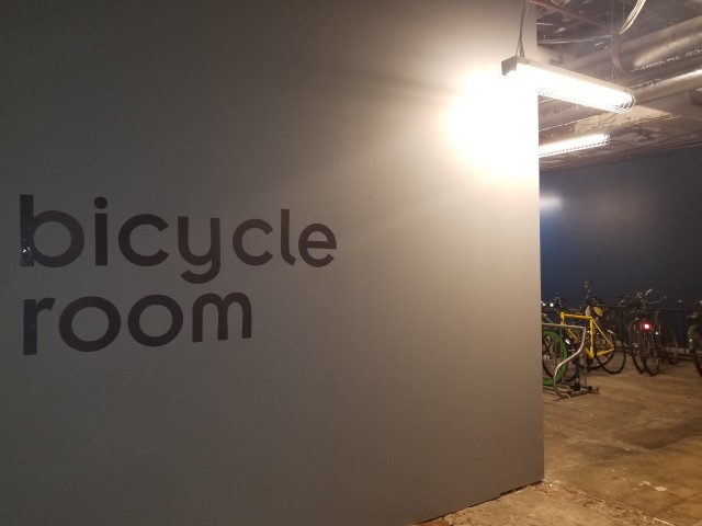 Bicycle Storage Area