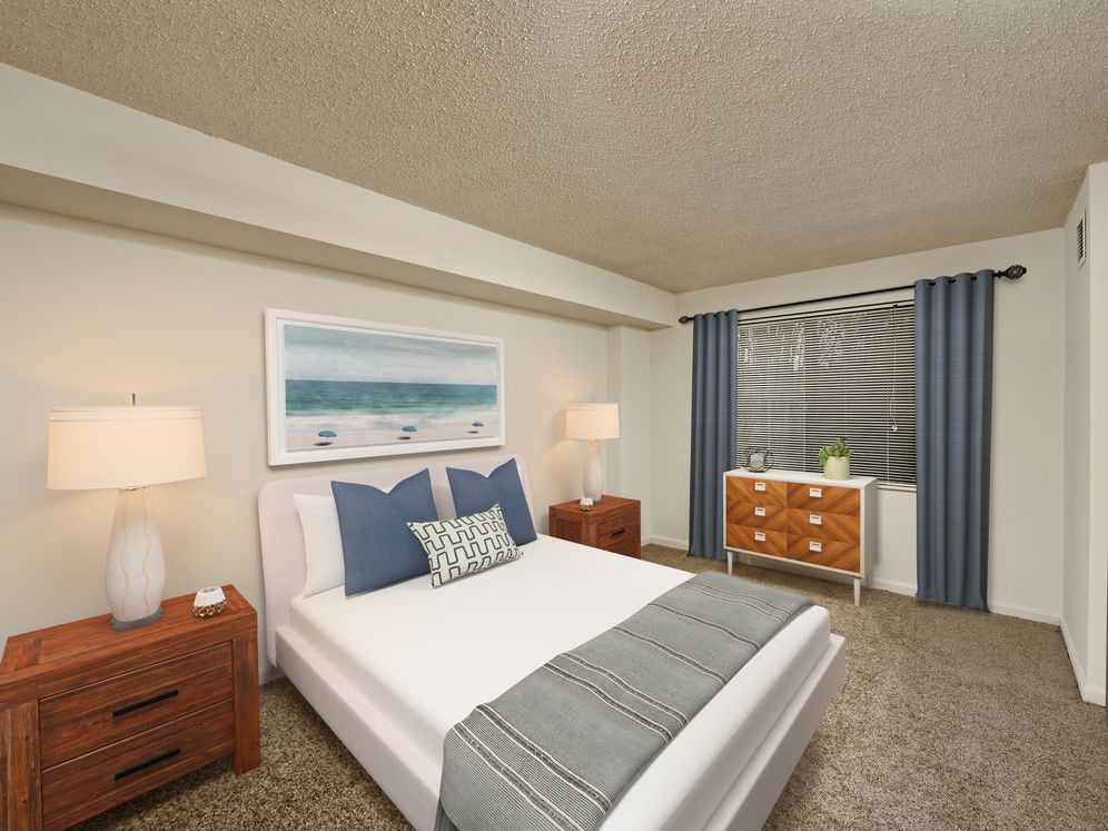 Finish Package III bedroom with carpet