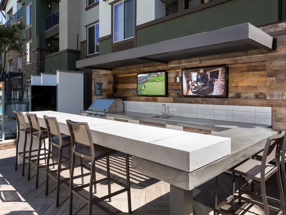 Courtyard BBQ Station