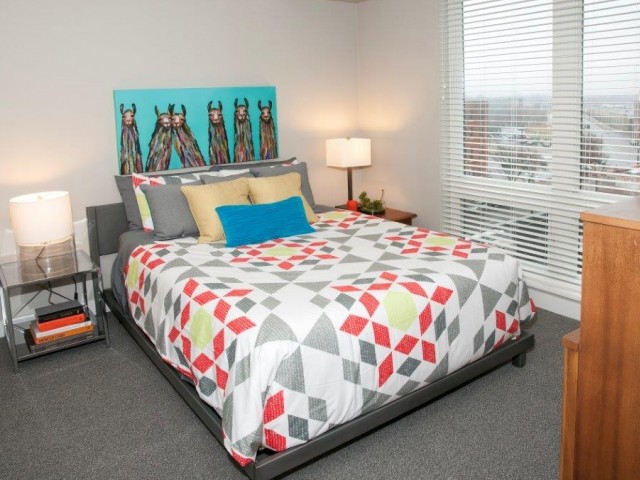 Bedroom with Over-sized Windows