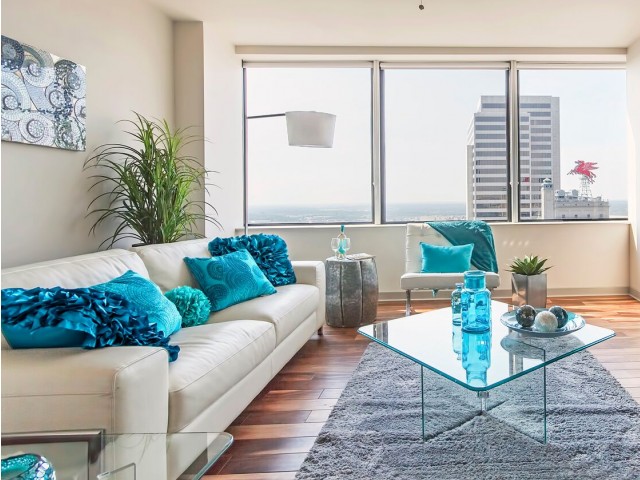 Stunning views from your living room