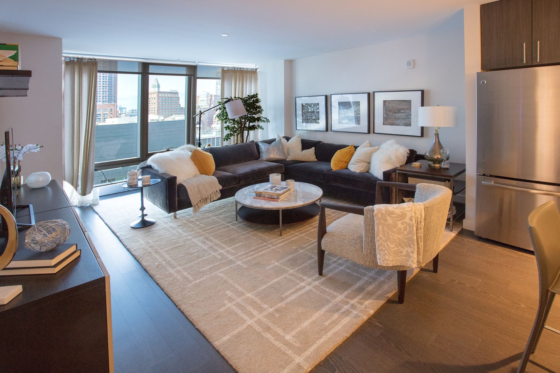 Living Room with a View