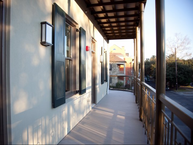 Wrap-Around Balcony on Select Apartments