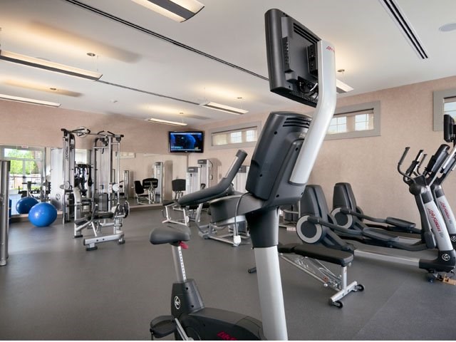 Stay fit in one of our two Fitness Center.