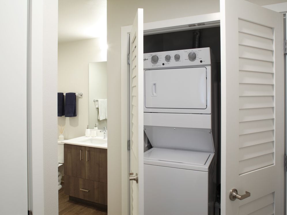 In-unit washer and dryer