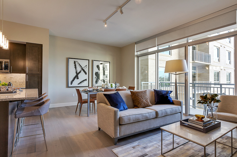 Large windows from floor to ceiling