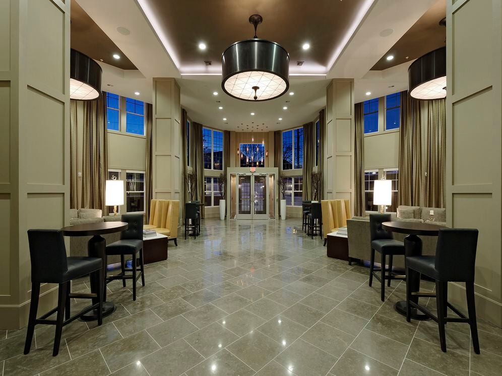 Lobby with lounge seating