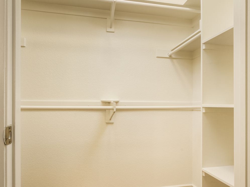 Renovated Package I walk-in closet