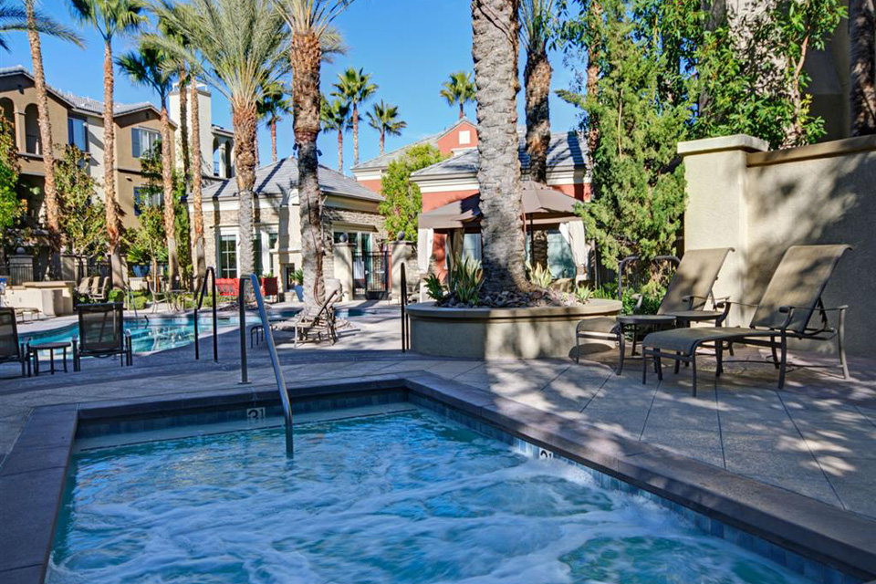 The spa offer the perfect spot to unwind after a long day