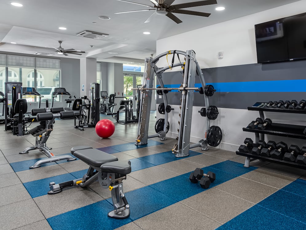 Tower Building fitness center