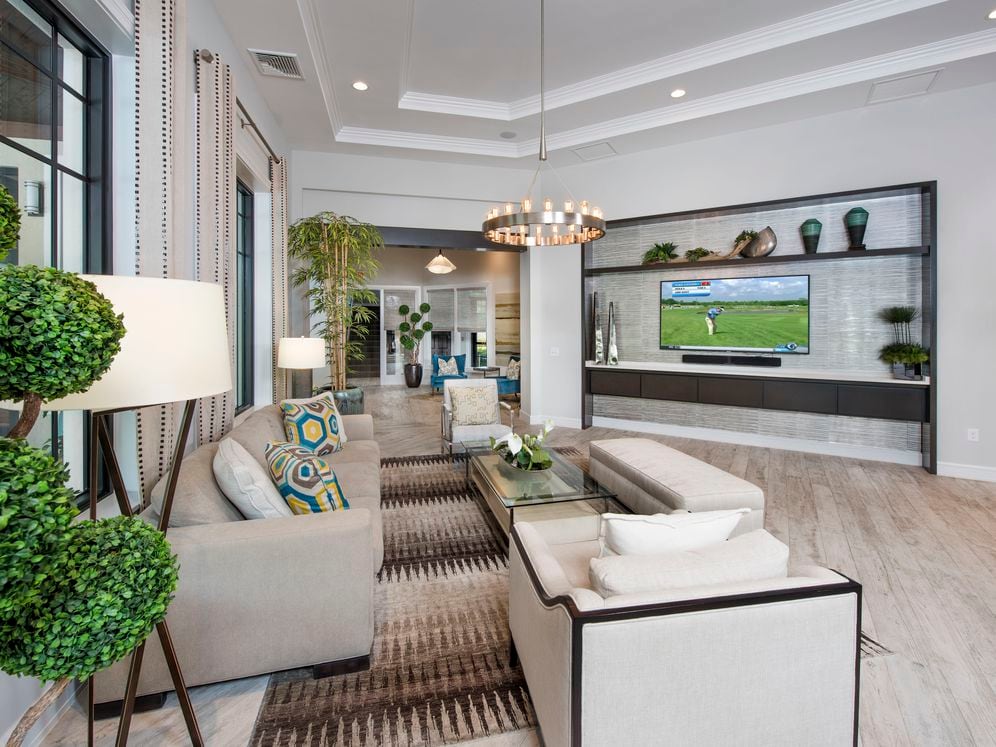 Resident lounge with TV