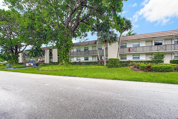 You'll be welcomed home with freshly painted buildings