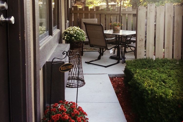 Your own patio area