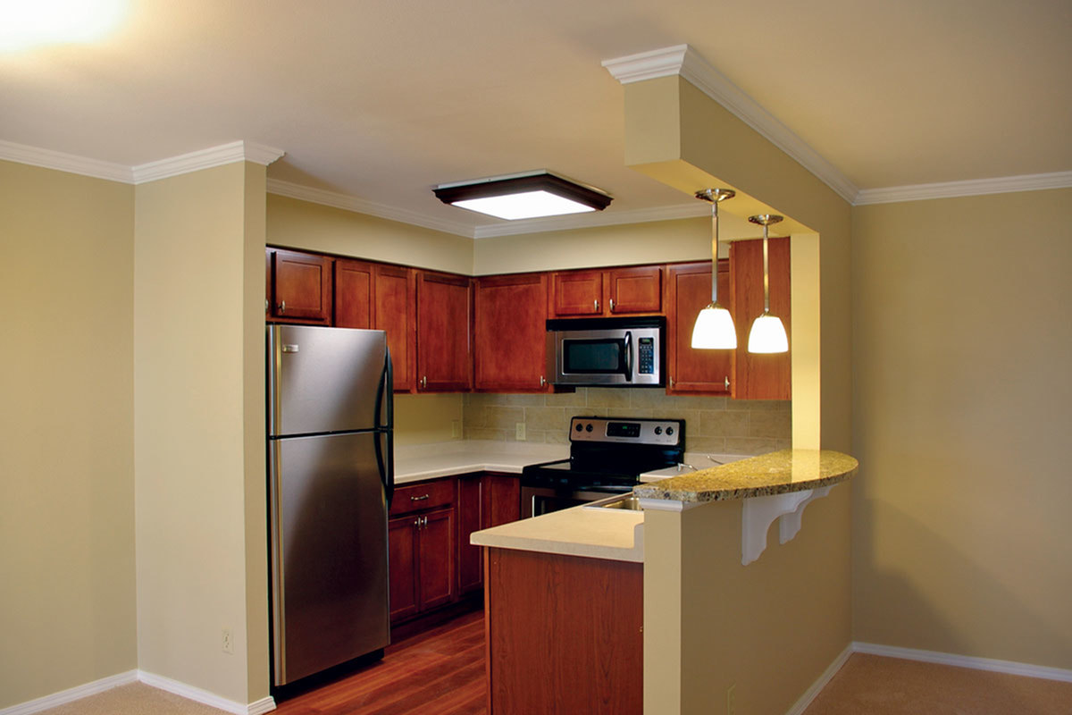 Kitchen in our Contemporary finish package