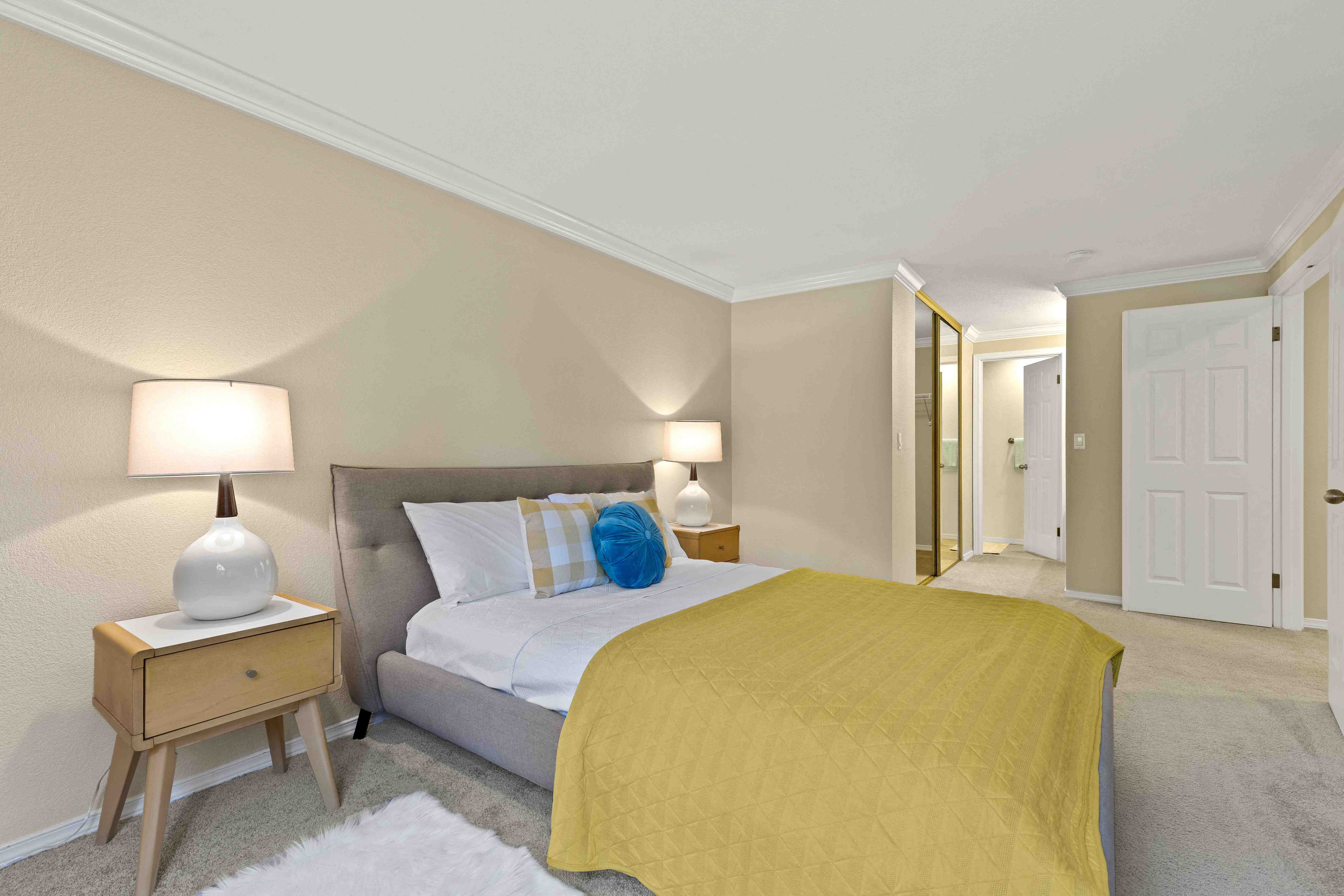 Yarrowood Highlands model bedroom
