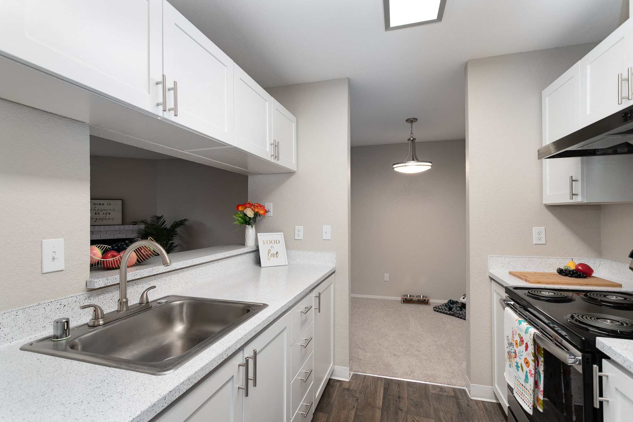 Bayview Apartment Homes Kitchen Sink and Stove