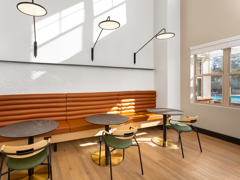 Lobby and Leasing Office with Seating