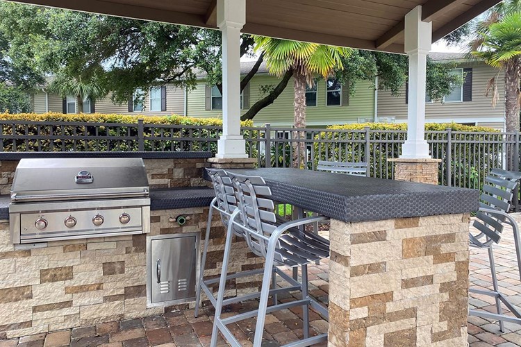 Residents have access to our gas grill located on the pool deck. 