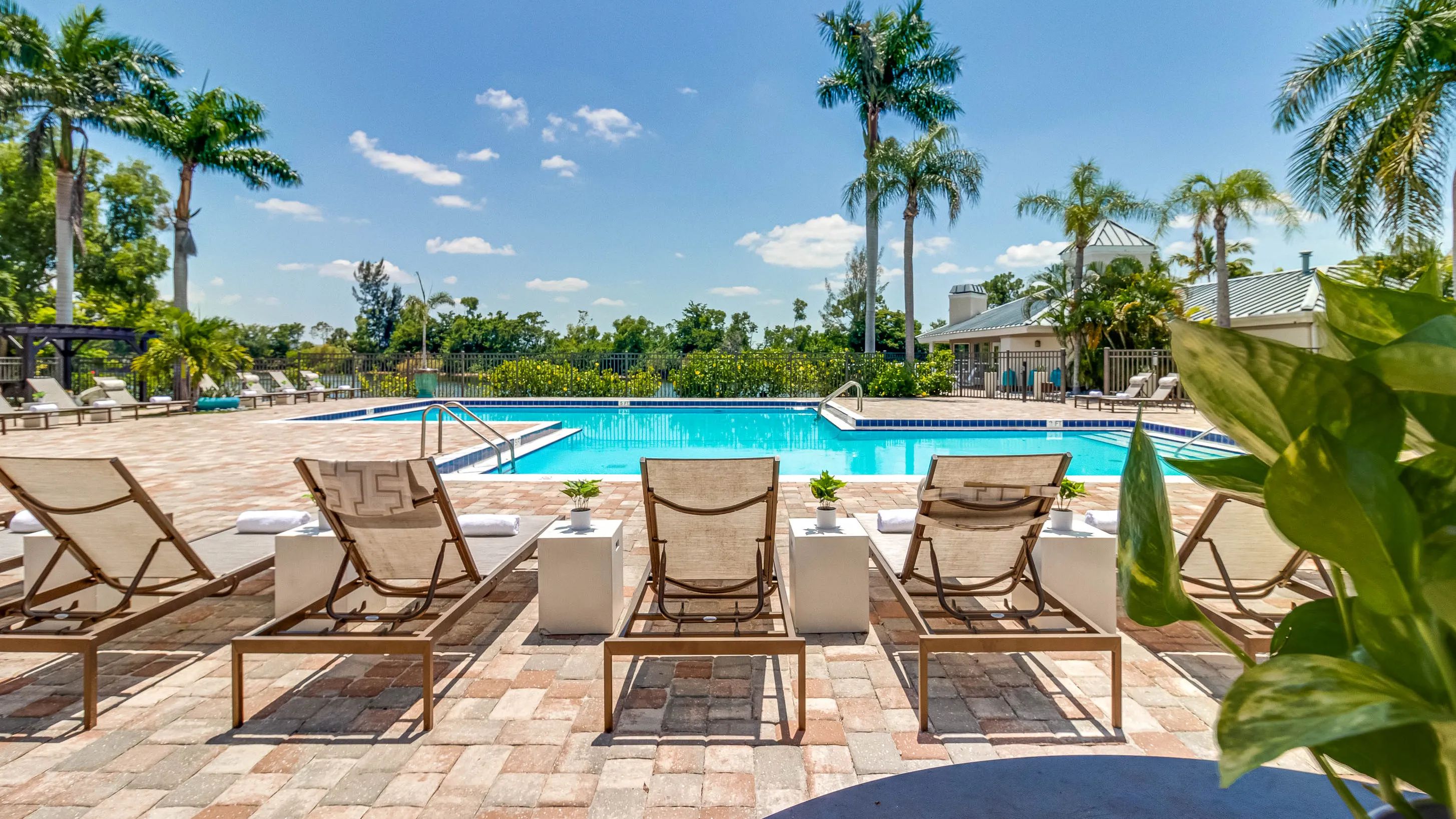 Escape the sun's rays and plunge into refreshing relaxation at our captivating resort-style pools – we have two on our magnificent property!