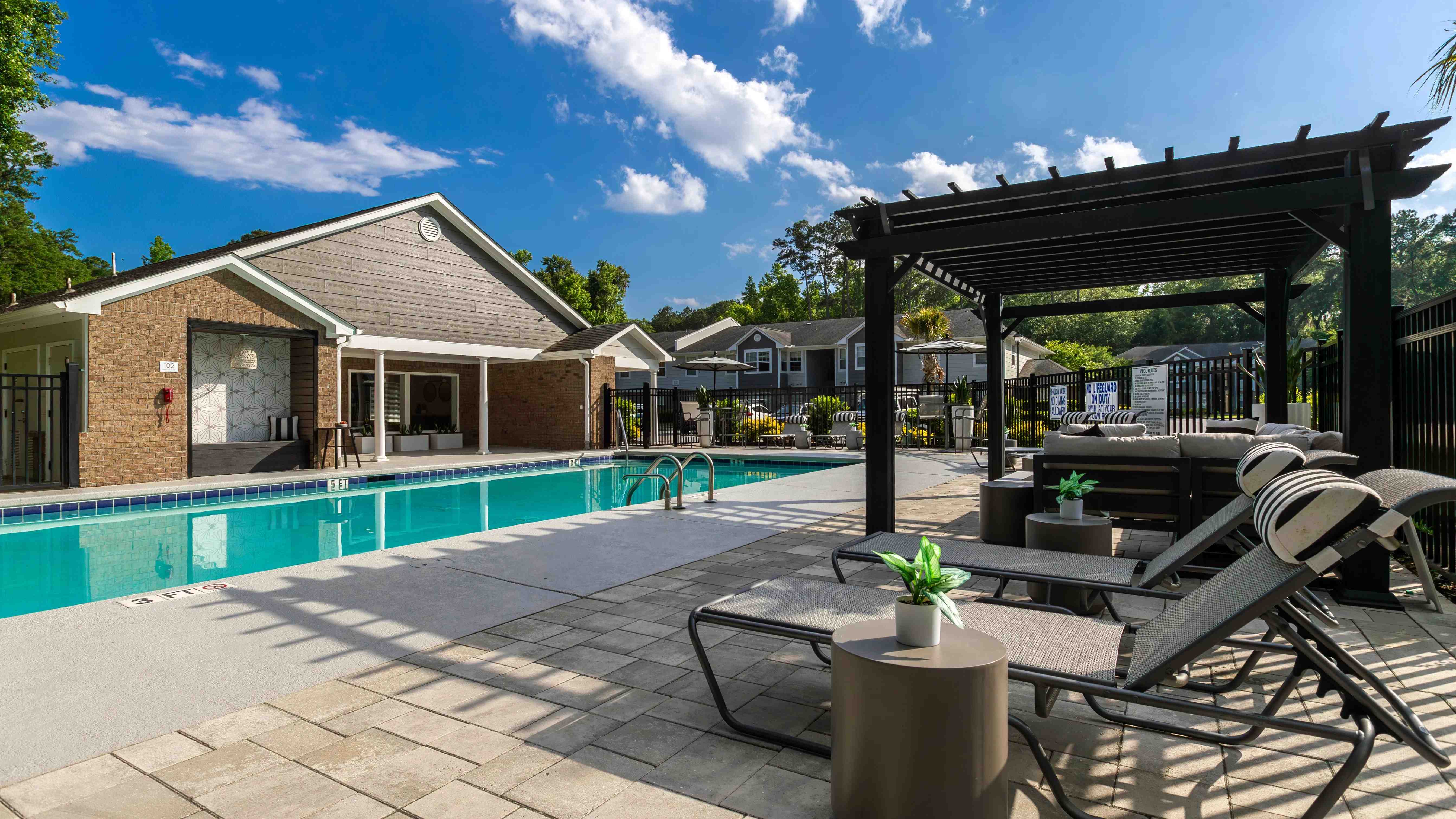Maker a splash into resort-style living at The Grays!