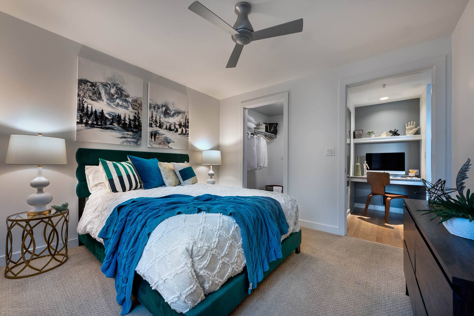 Berber Carpet & Ceiling Fans