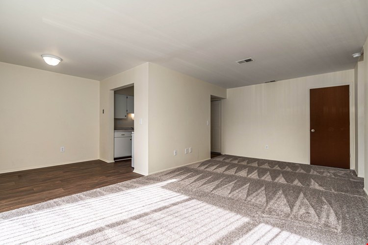 Drawbridge One Bedroom Living Space