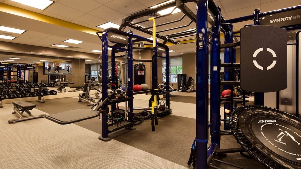 Stay fit in our state-of-the-art fitness center.