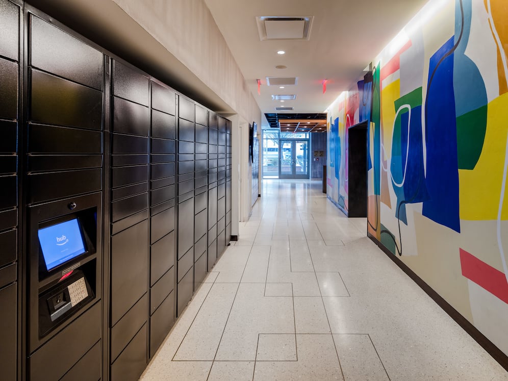 Amazon Hub Package Lockers