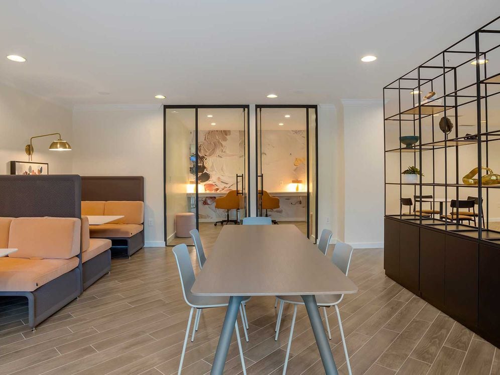 Resident Lounge with Study Pods