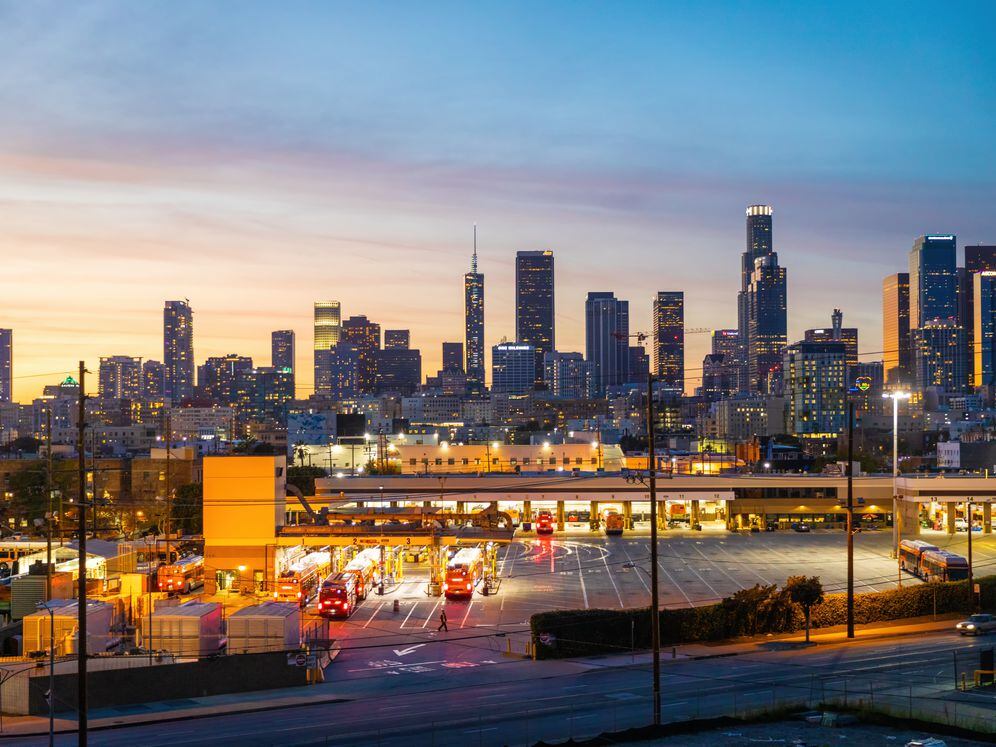 Rooftop terrace views