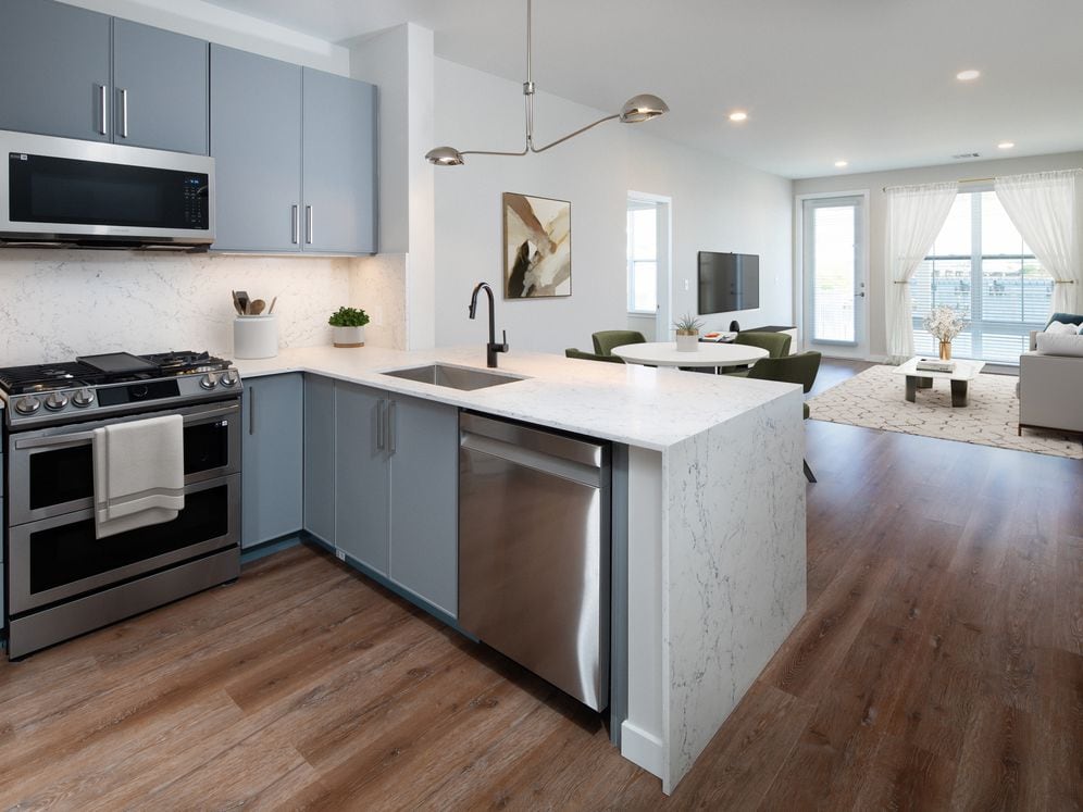 Signature Collection kitchen and living room