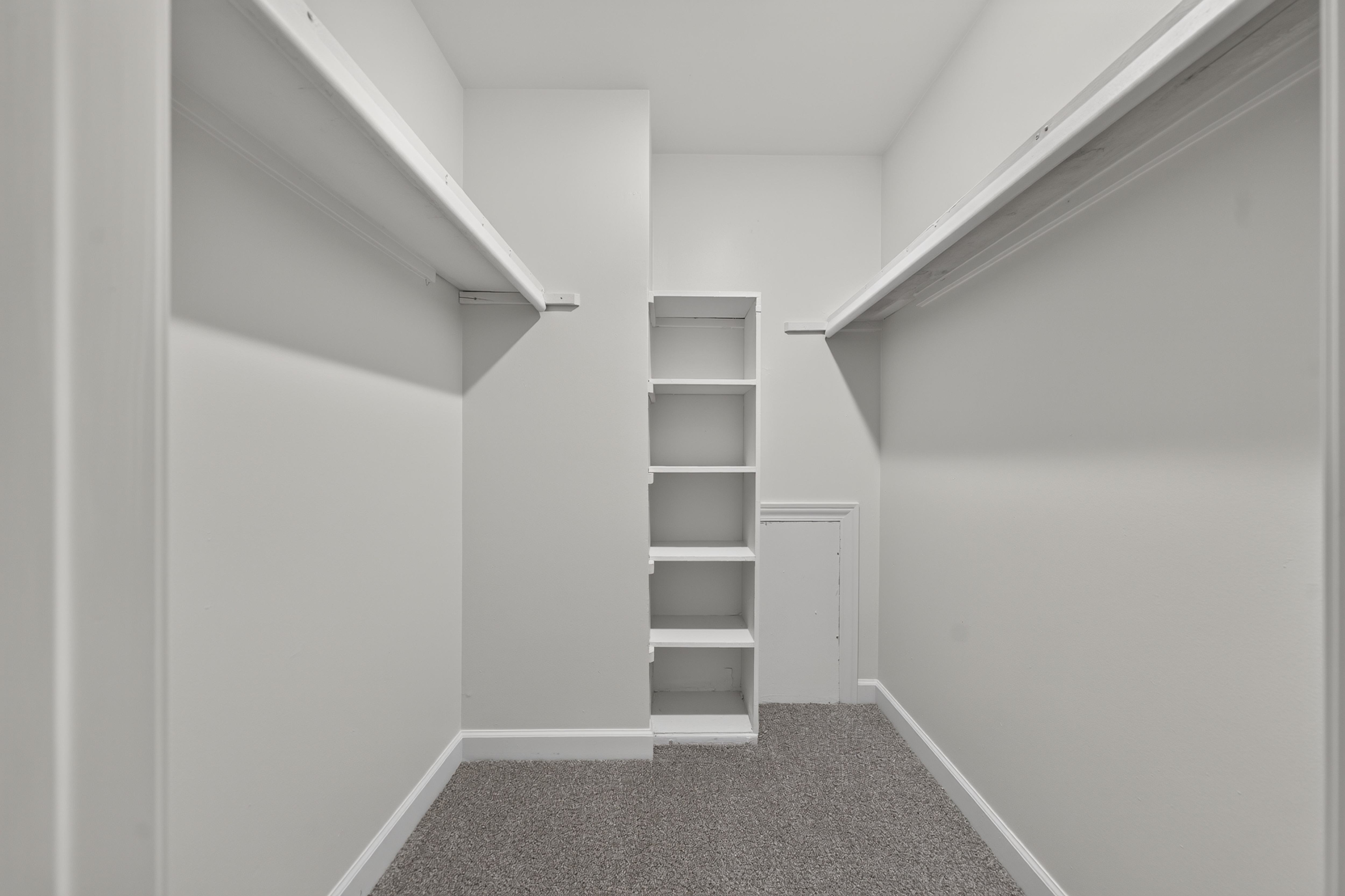 Ample storage space and walk-in closets at Park Lane Apartments in Southfield, MI.