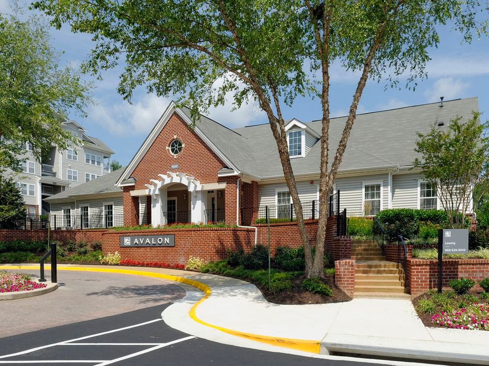 Leasing office entrance