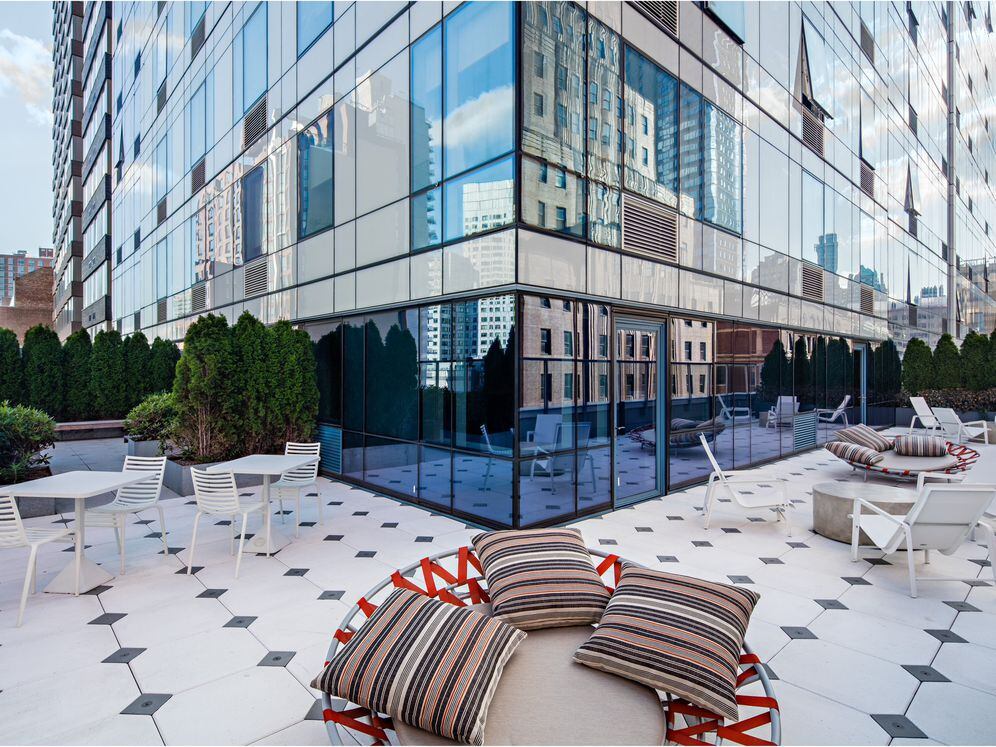 Outdoor Rooftop Terrace