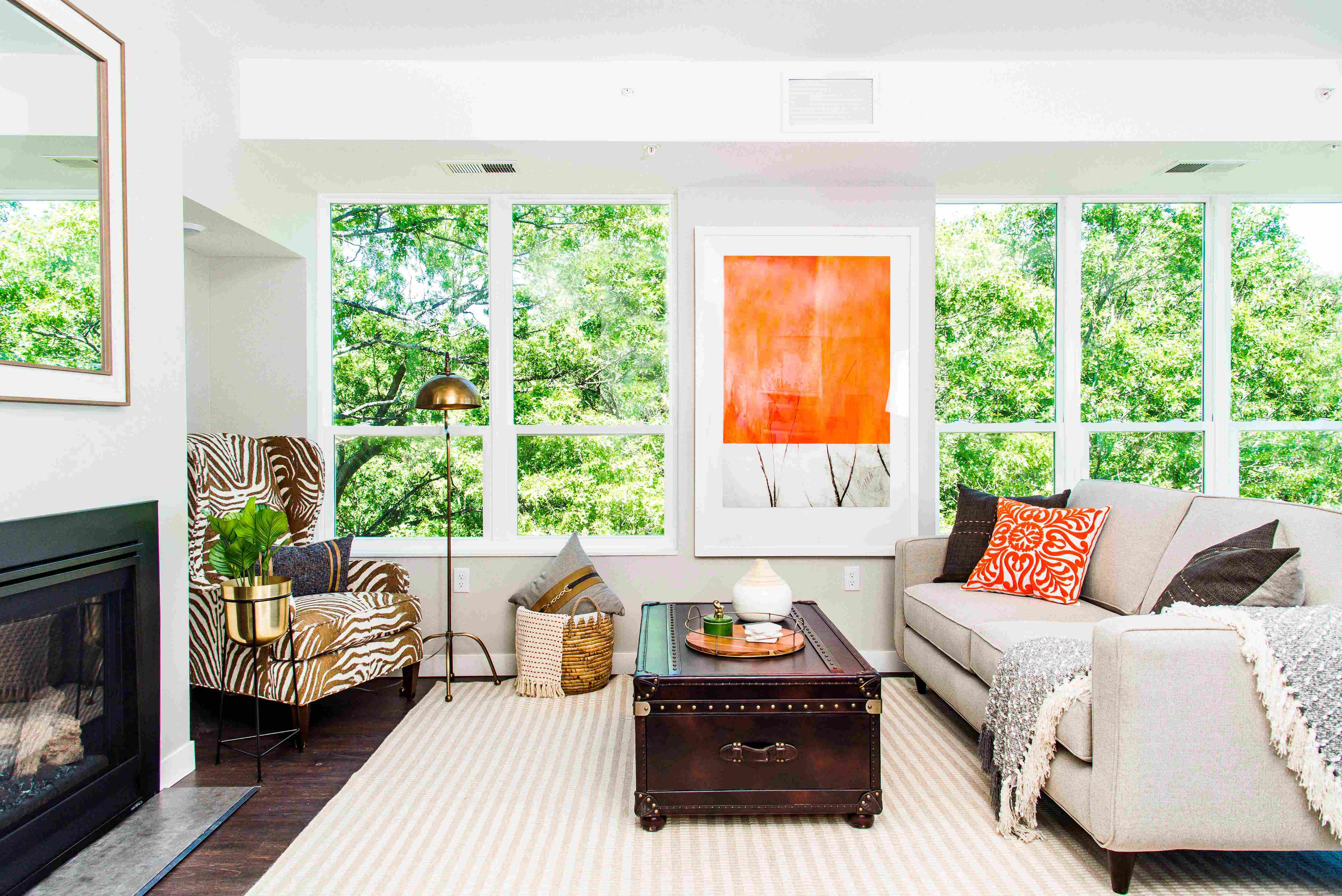 Two-Bedroom Apartment Living Room