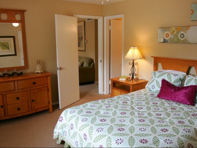 Relax in our spacious bedrooms.