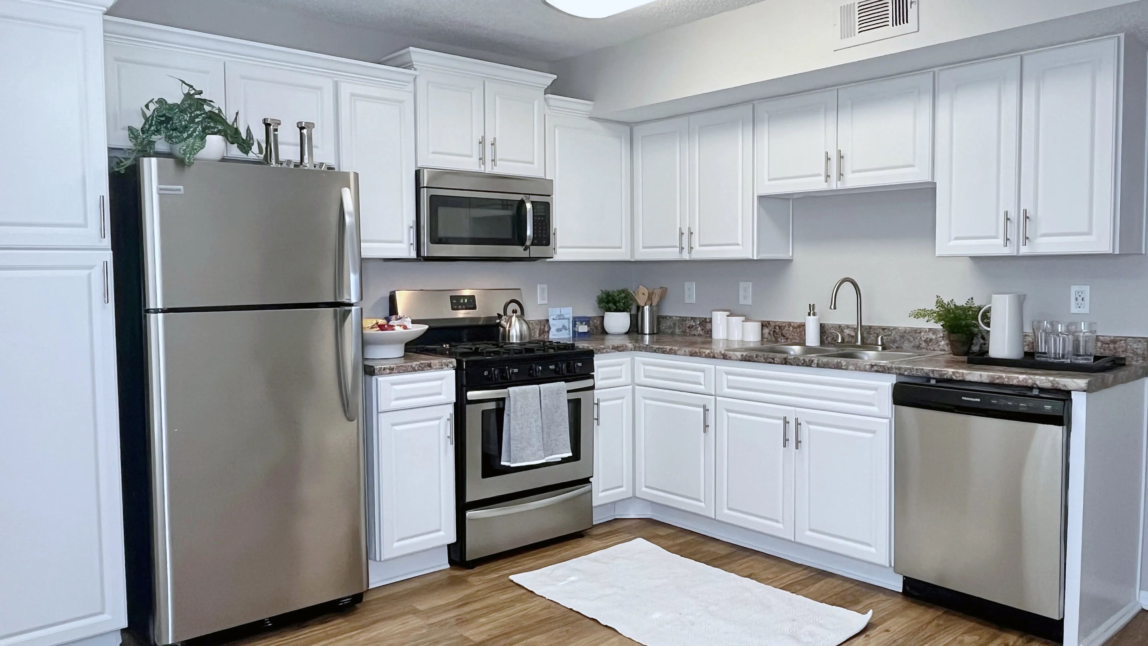 Unveil the allure of our revamped kitchens elevating style and function, perfect for entertaining and crafting gourmet delights. 