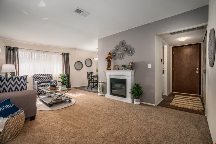 Drawbridge Model Living Room