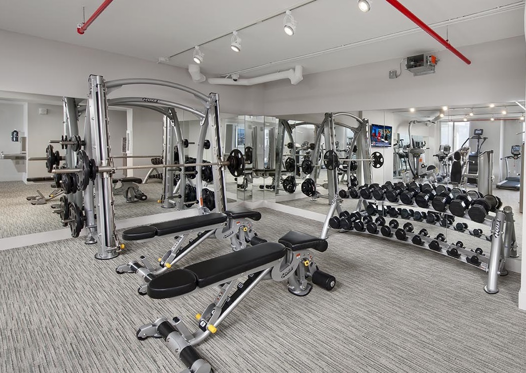 State-of-the-art fitness center
